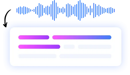 voice to text summary