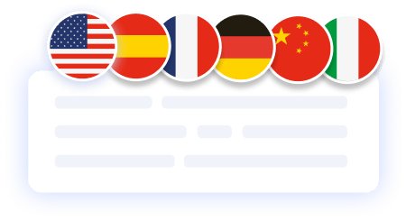 translate the meeting notes in different languages