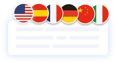 translate the meeting notes in different languages