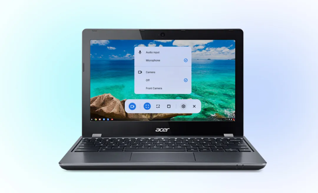 how to screen record on a chromebook