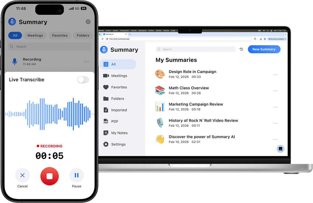 summary ai note taker