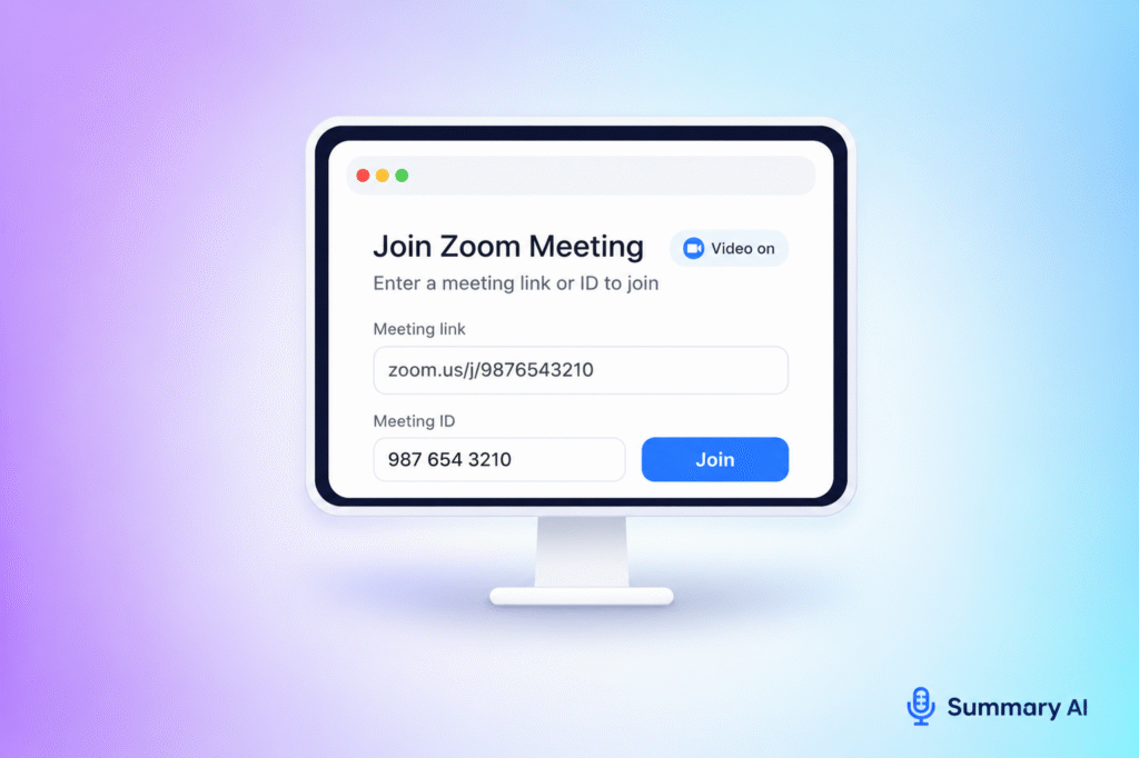 join zoom meeting