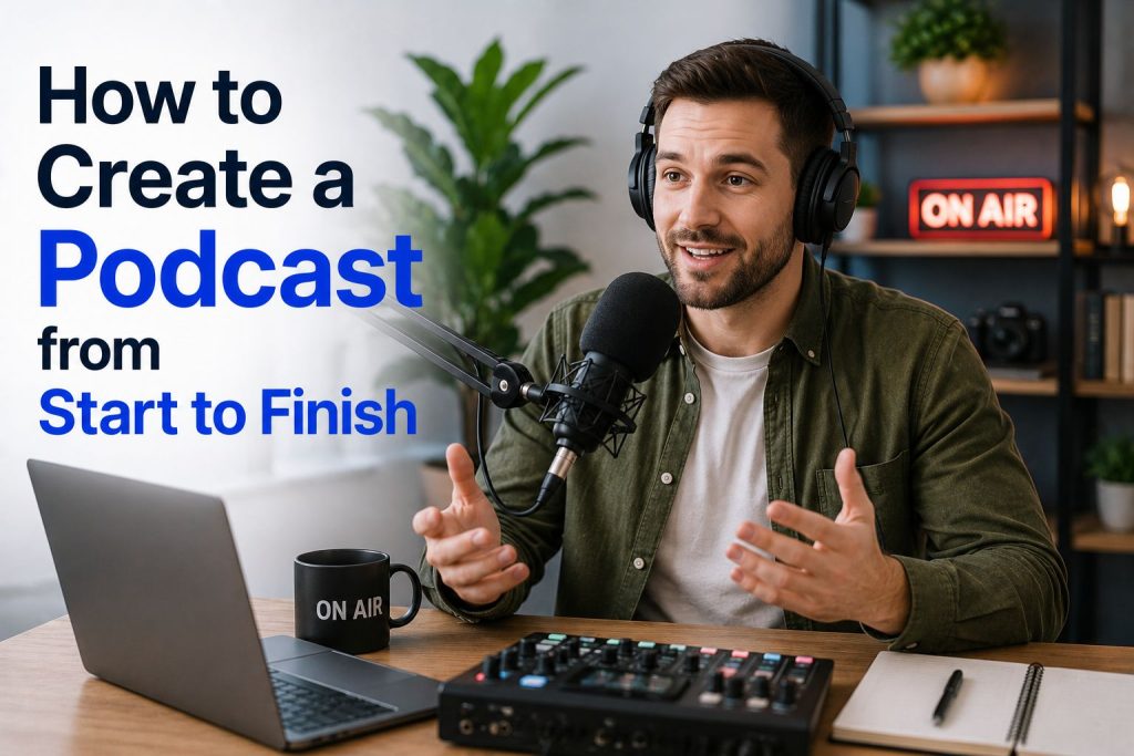 how to create a podcast