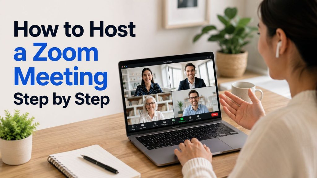how to host a zoom meeting