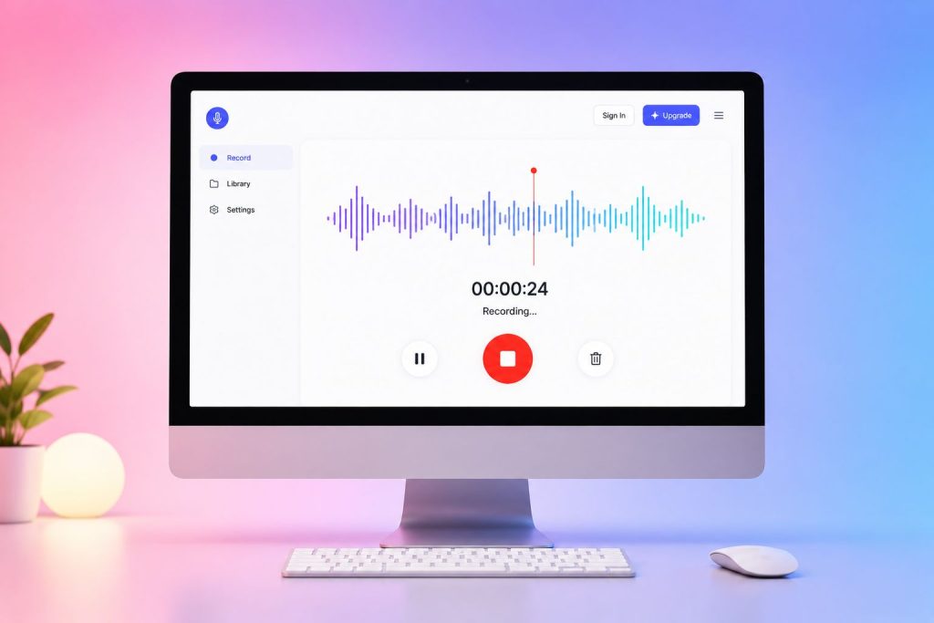 website for voice recording