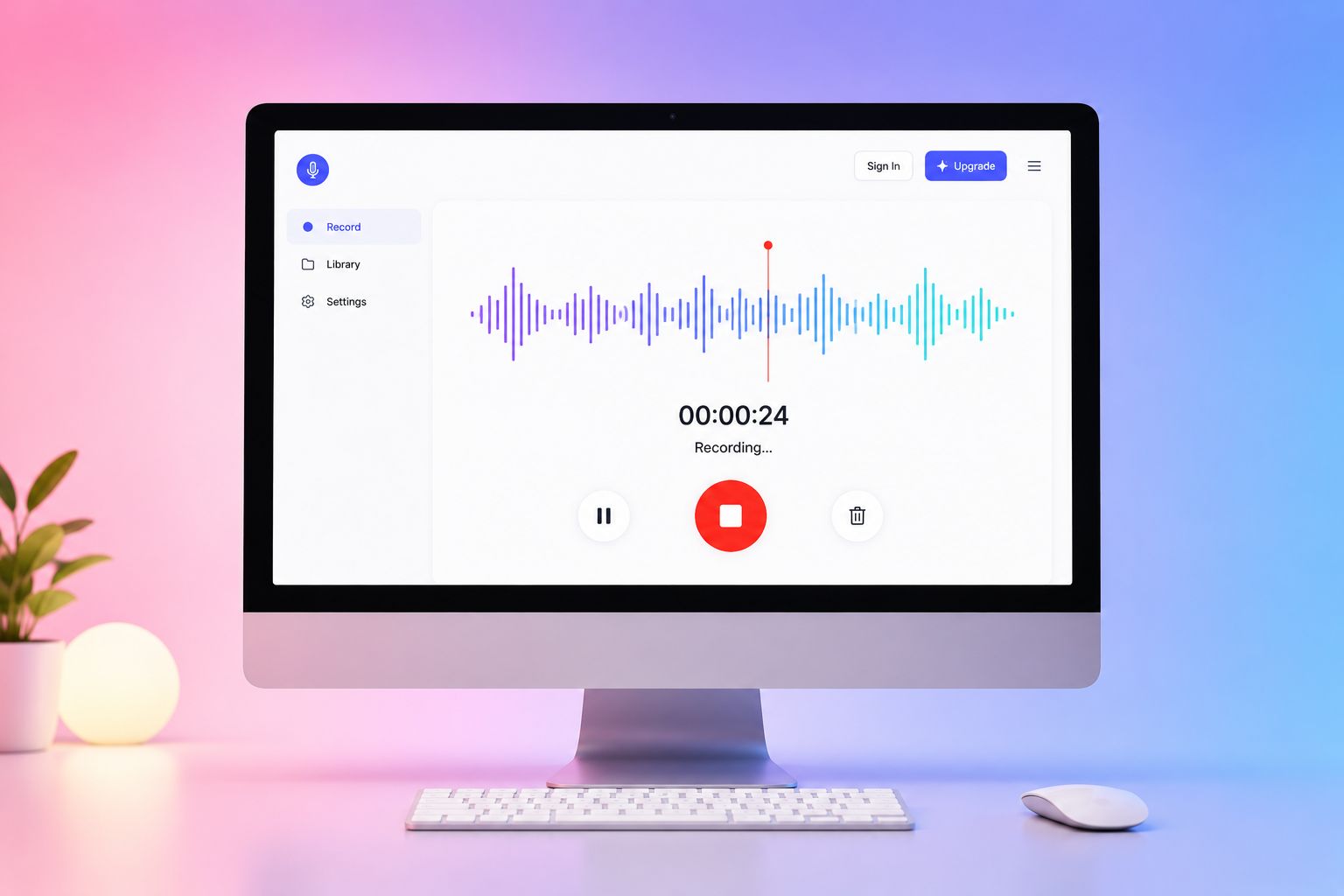 website for voice recording