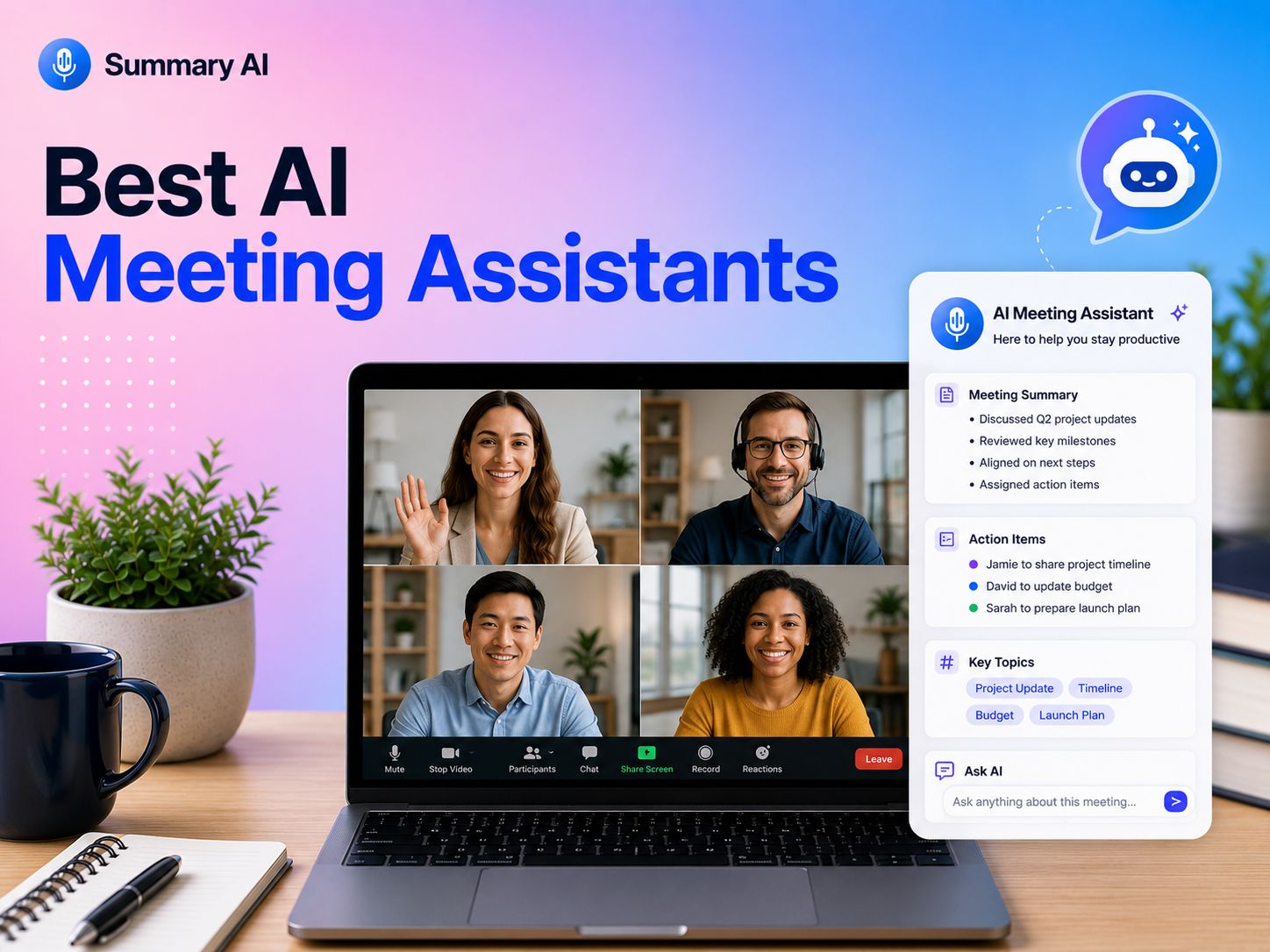 best ai meeting assistants