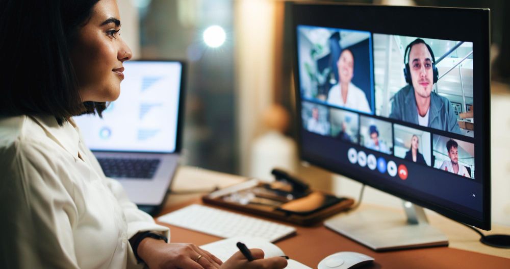 speech to text during an online meeting