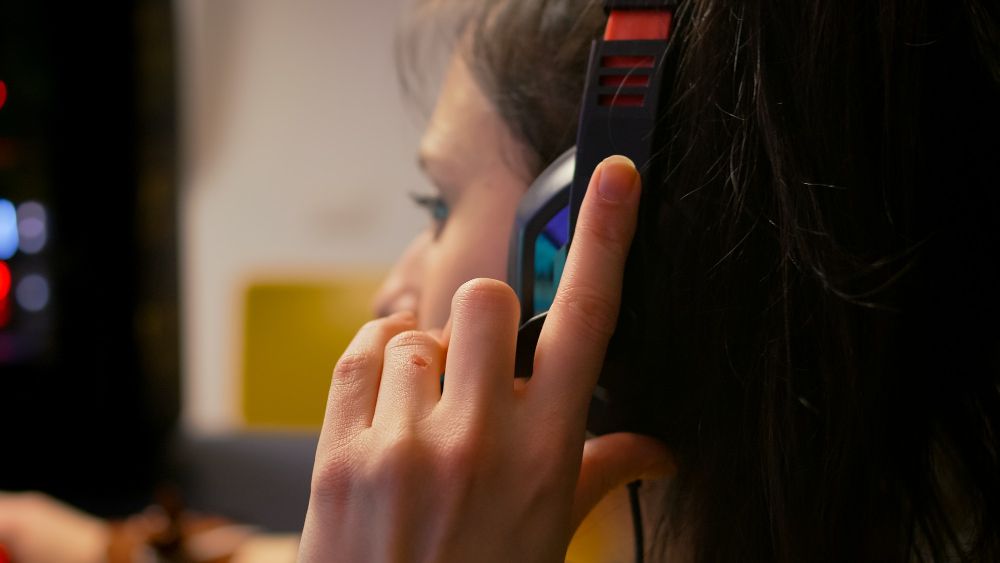 listening to audio for transcription