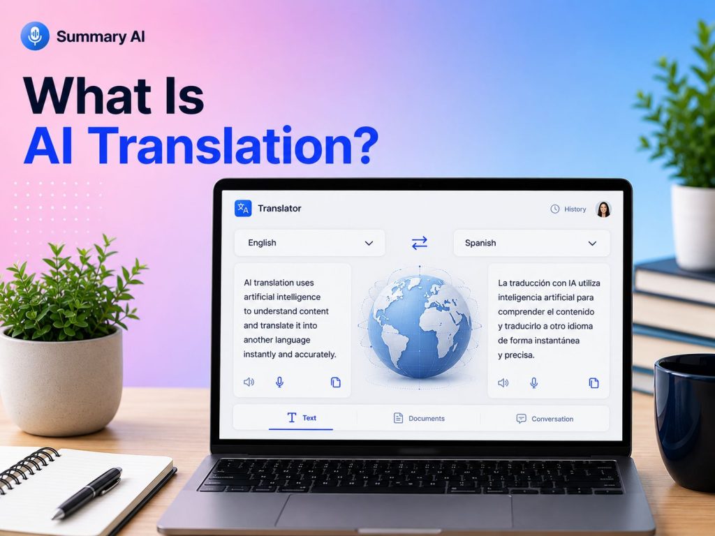 what is ai translation