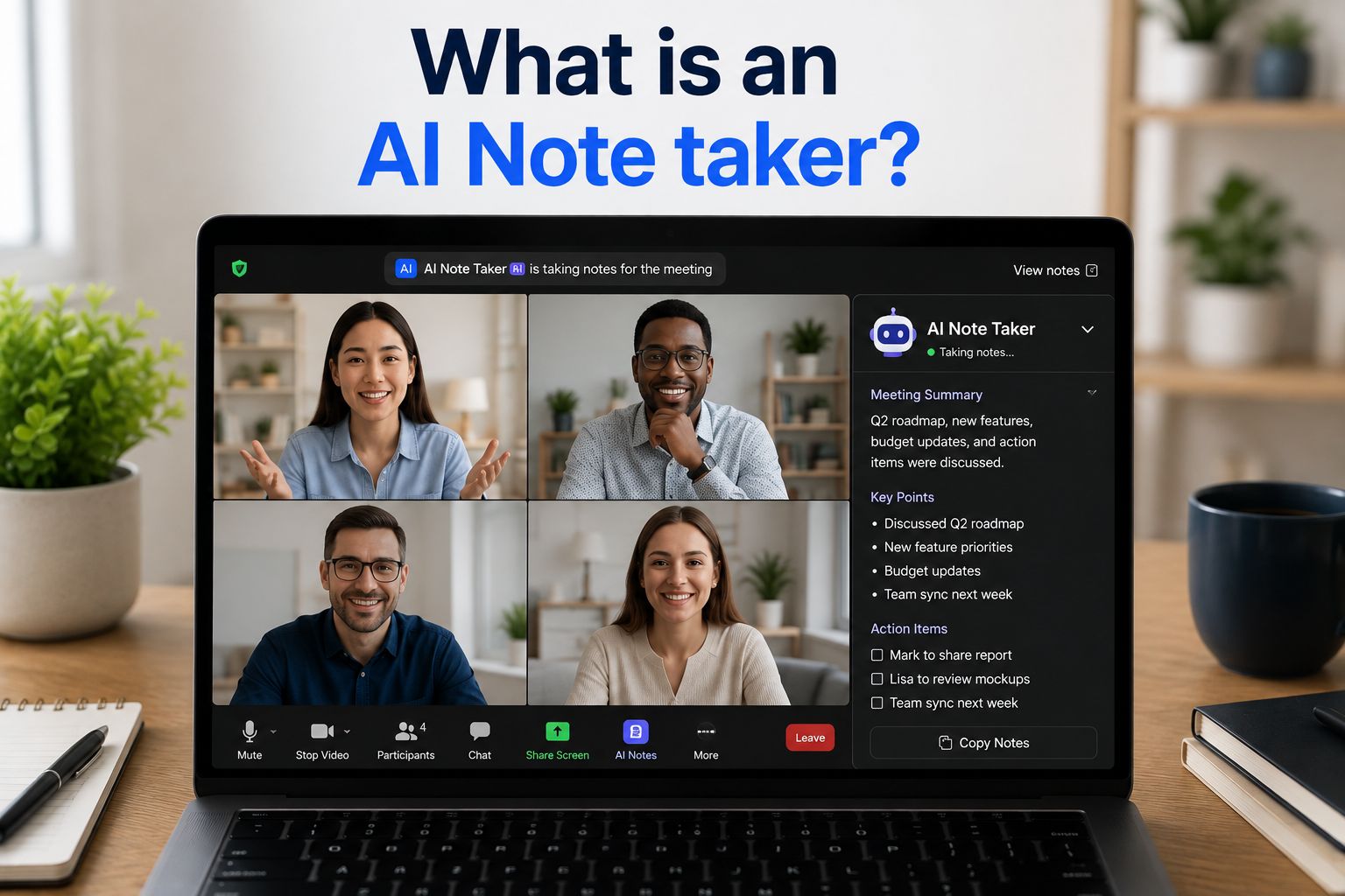 what is an ai note taker