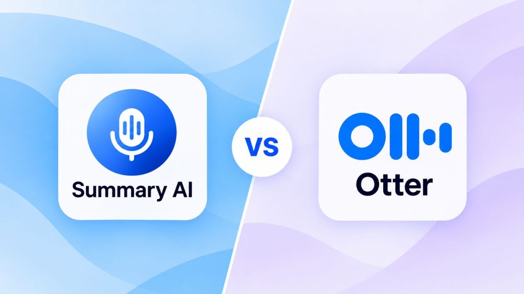 summary ai vs otter