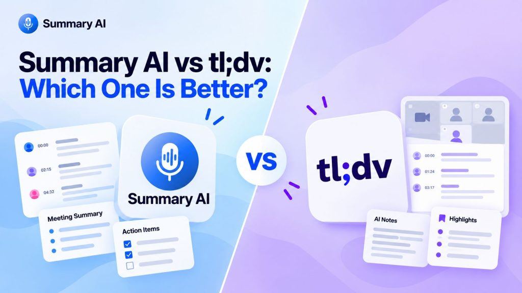 summary ai vs tldv
