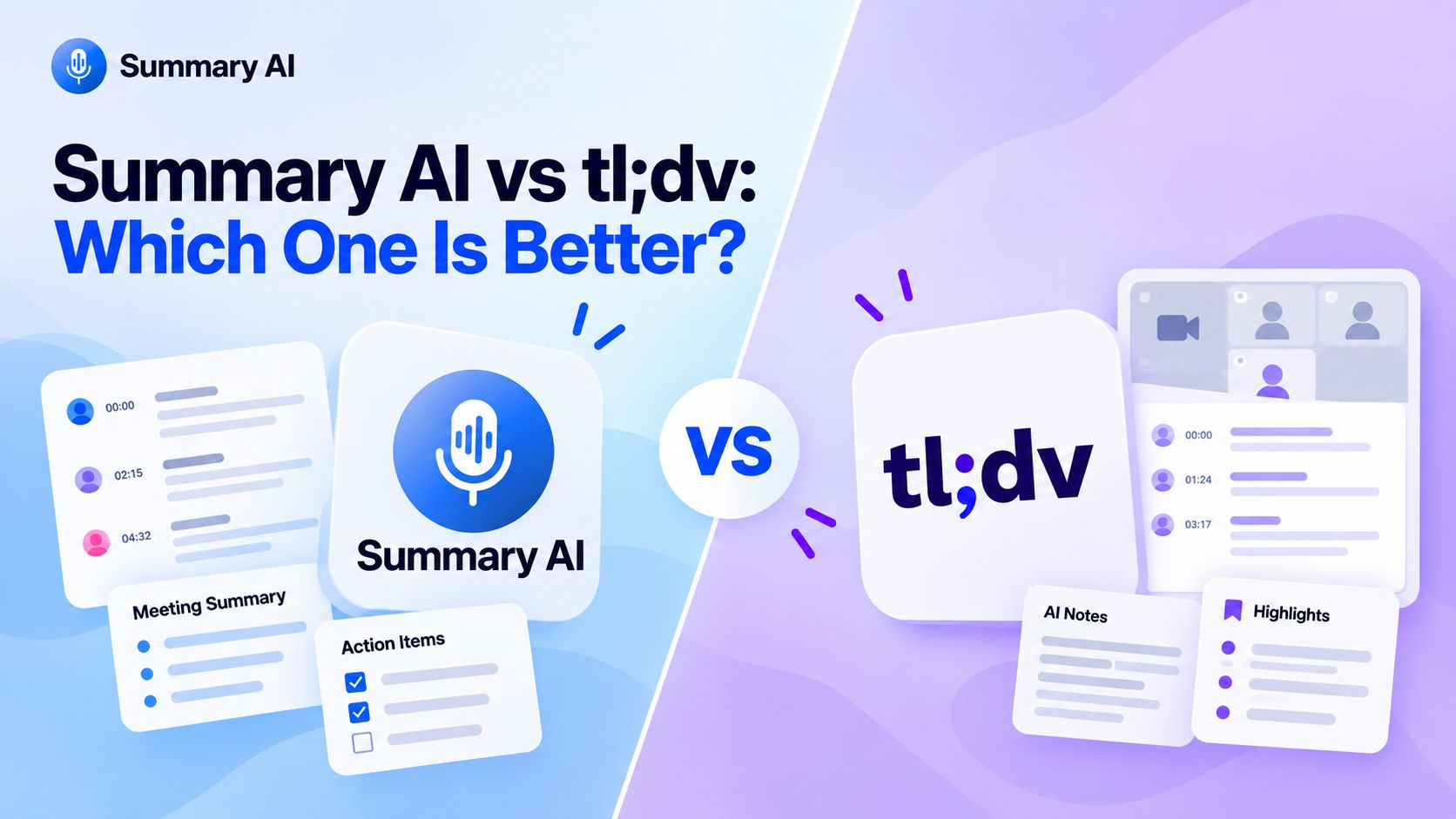 summary ai vs tldv