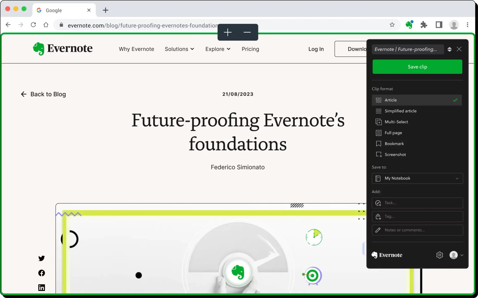 web clipper evernote